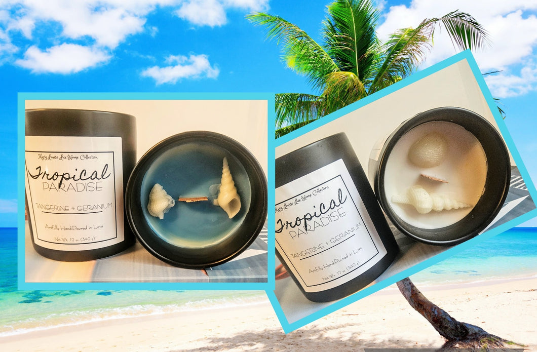 Lux TROPICAL PARADISE Candle (3 Style Options)
