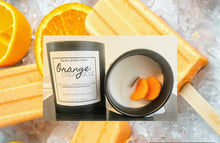 Load image into Gallery viewer, Lux ORANGE CREAMSICLE Candle (Spring & Summer Candle Collection)