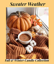 Load image into Gallery viewer, Lux SWEATER WEATHER (Fall & Winter Candle Collection)