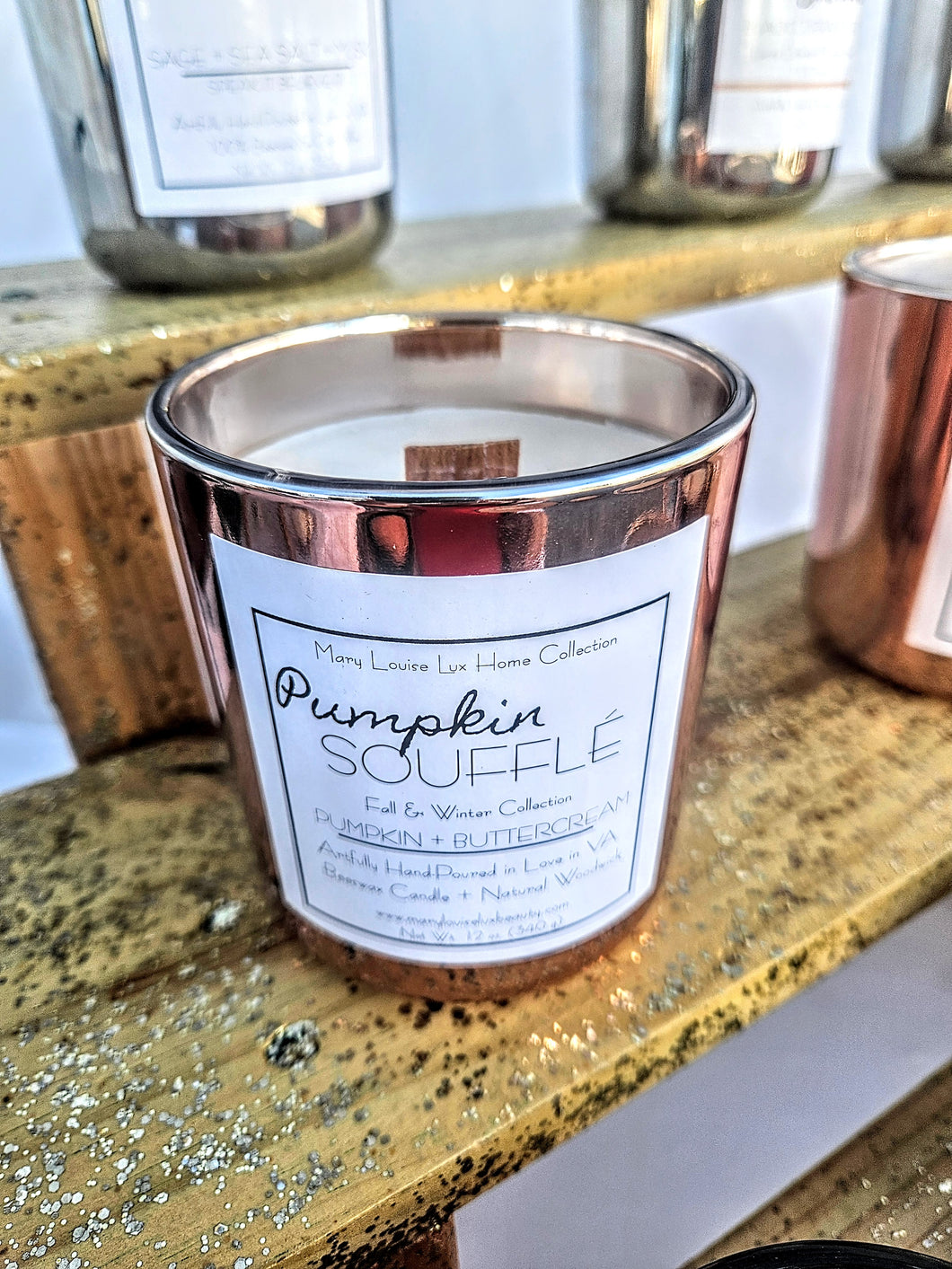 Lux PUMPKIN SOUFFLE' (Fall & Winter Candle Collection)