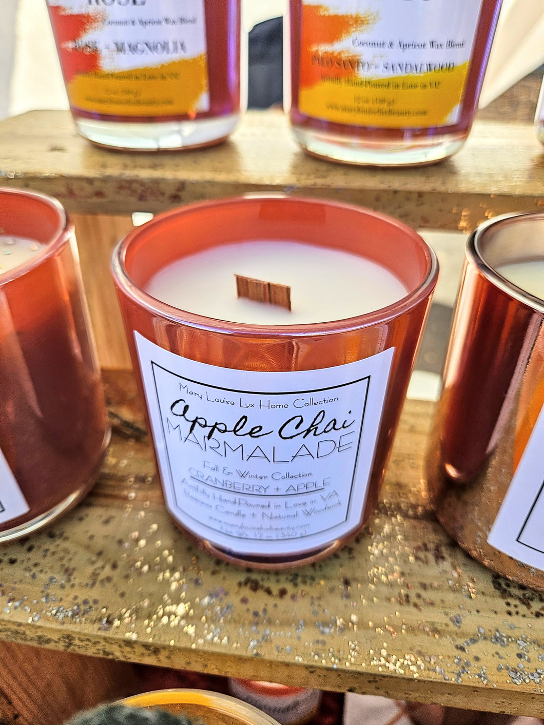 Lux APPLE CHAI MARMALADE (Fall & Winter Candle Collection)