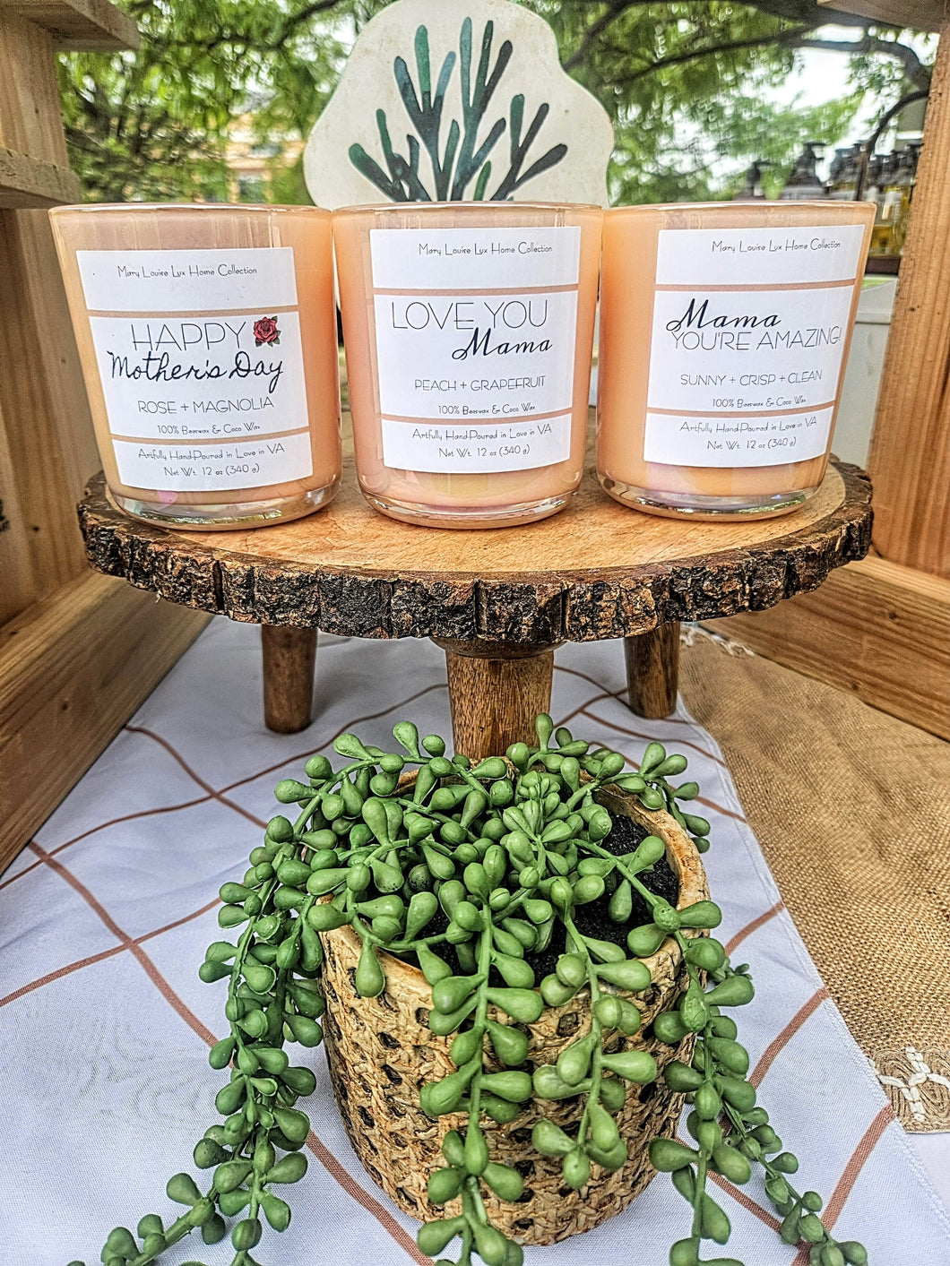 MOTHER'S DAY CANDLES (3 OPTIONS)