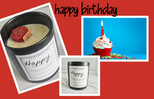 Load image into Gallery viewer, Lux HAPPY BIRTHDAY Candle
