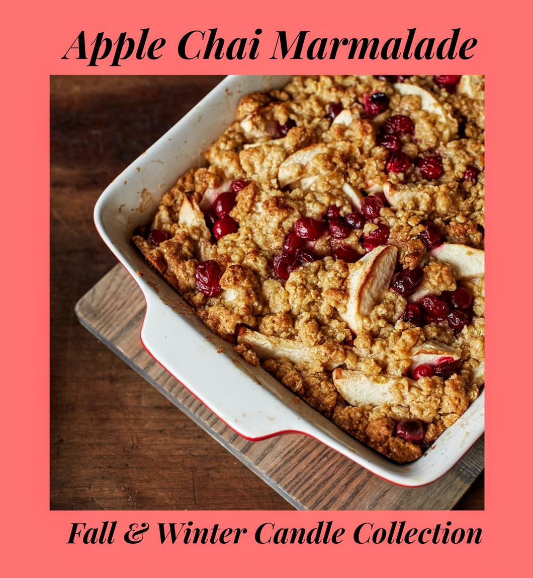 Lux APPLE CHAI MARMALADE (Fall & Winter Candle Collection)