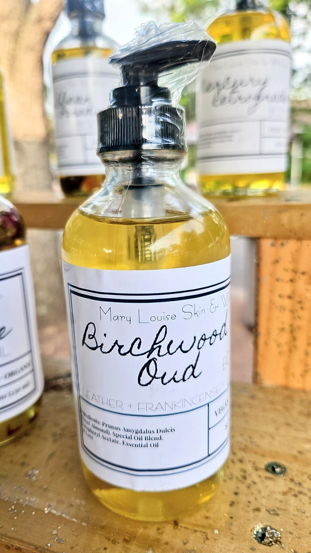 BIRCHWOOD OUD (Oud + Frankincense + Leather) Luxe Body Oil