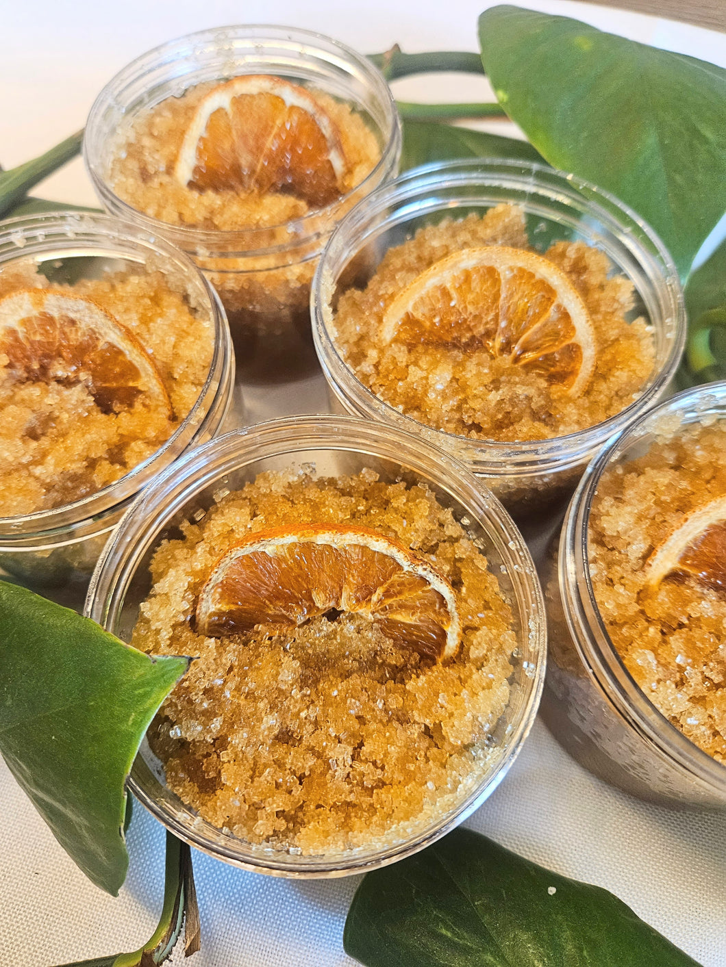 CITRUS LUSH Exfoliating BROWN Sugar Body Scrub/Polish